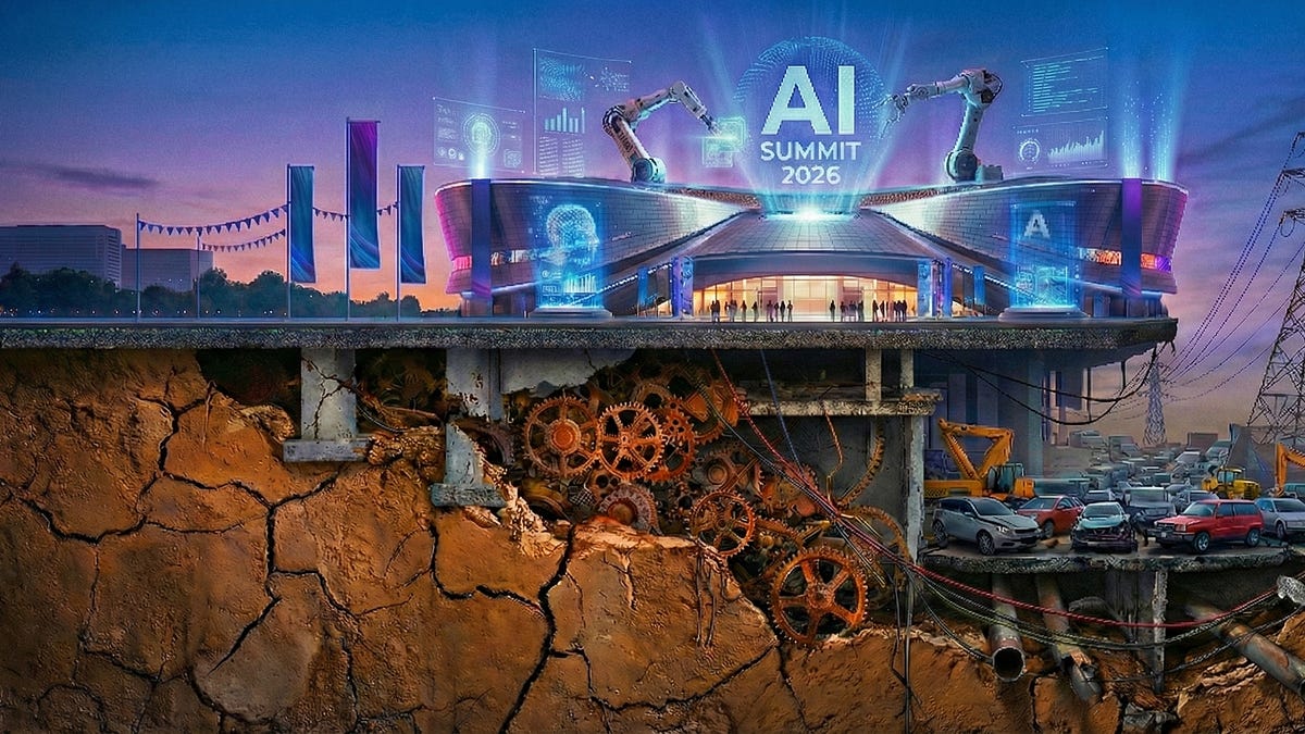 As the AI Impact Summit in New Delhi draws attention, a look at India's AI opportunities and the political economy gridlock that threatens its ambitions (Shruti Rajagopalan/Get Down and Shruti)