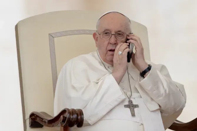 Does the Vatican have group chats?