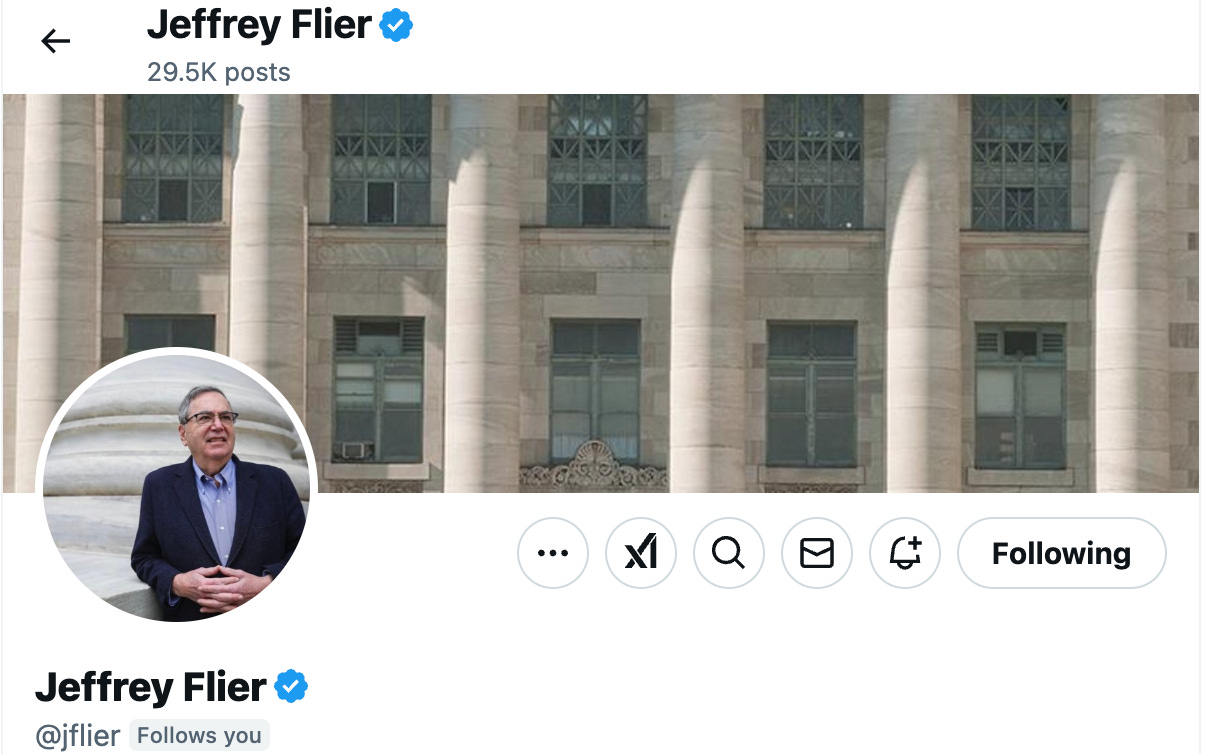 A Conversation with Professor Jeffrey Flier Regarding Changes in NIH Funding