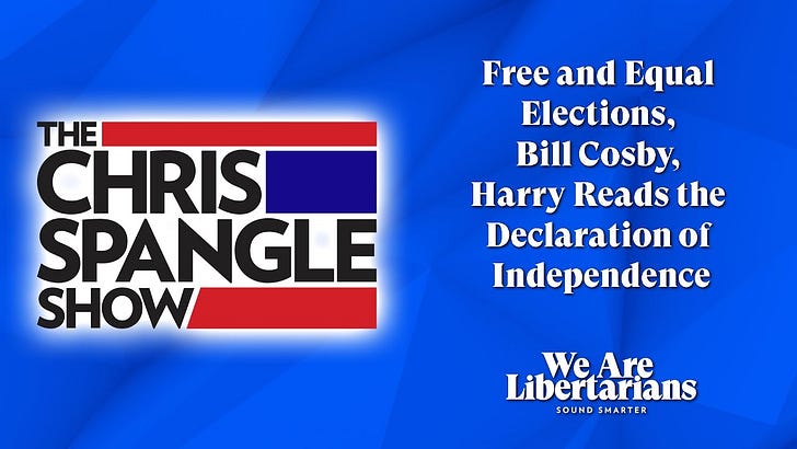 Free and Equal Elections, Bill Cosby, Harry Reads the Declaration of Independence episode artwork