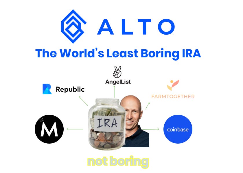 AltoIRA: Interview with CEO Eric Satz