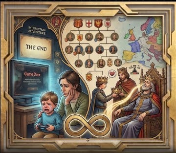Ep 75 - los juegos infinitos / Crusader Kings III episode artwork