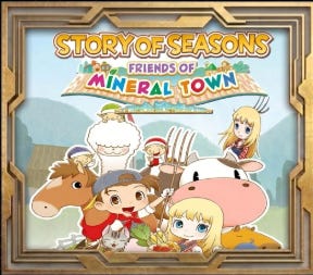 Ep 12 - Story of Seasons: Friends of Mineral Town | Nintendo LGBT y cozy games episode artwork