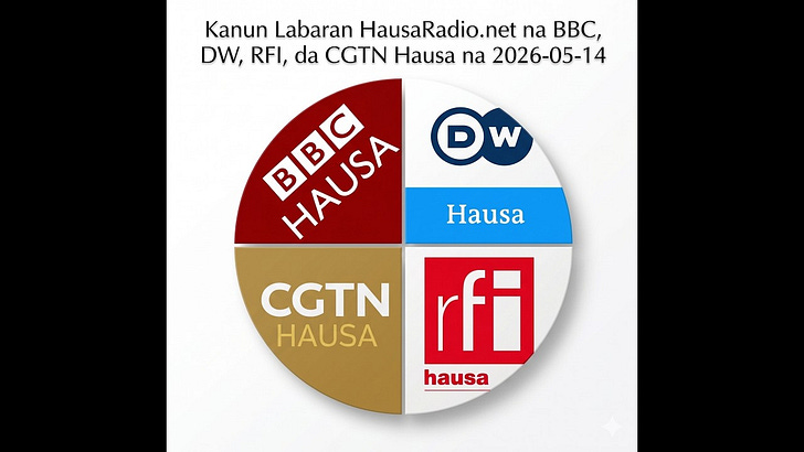 Kanun Labaran BBC - DW - RFI - CGTN/CRI Hausa na 2026-05-14 (HausaRadio.net News Headlines) episode artwork