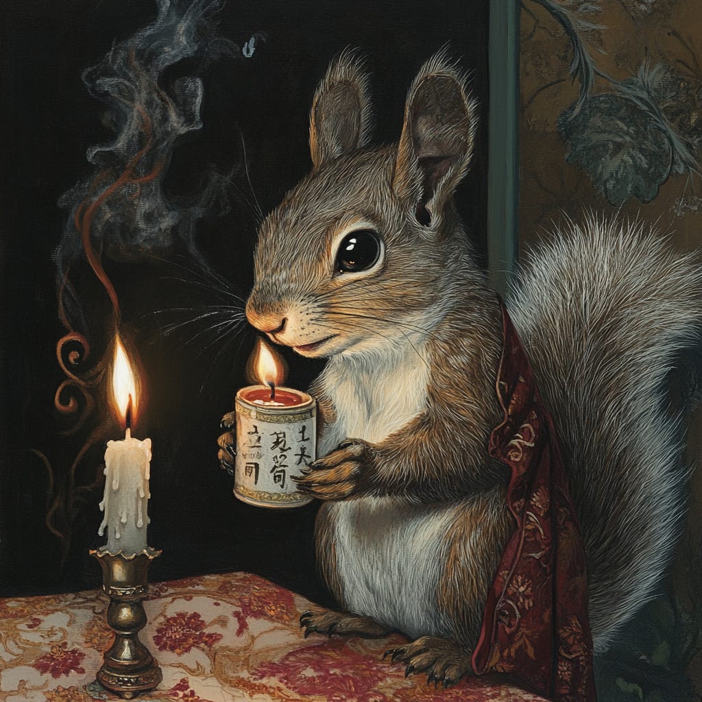 Pod: A mental Doji candle for the 🐿️