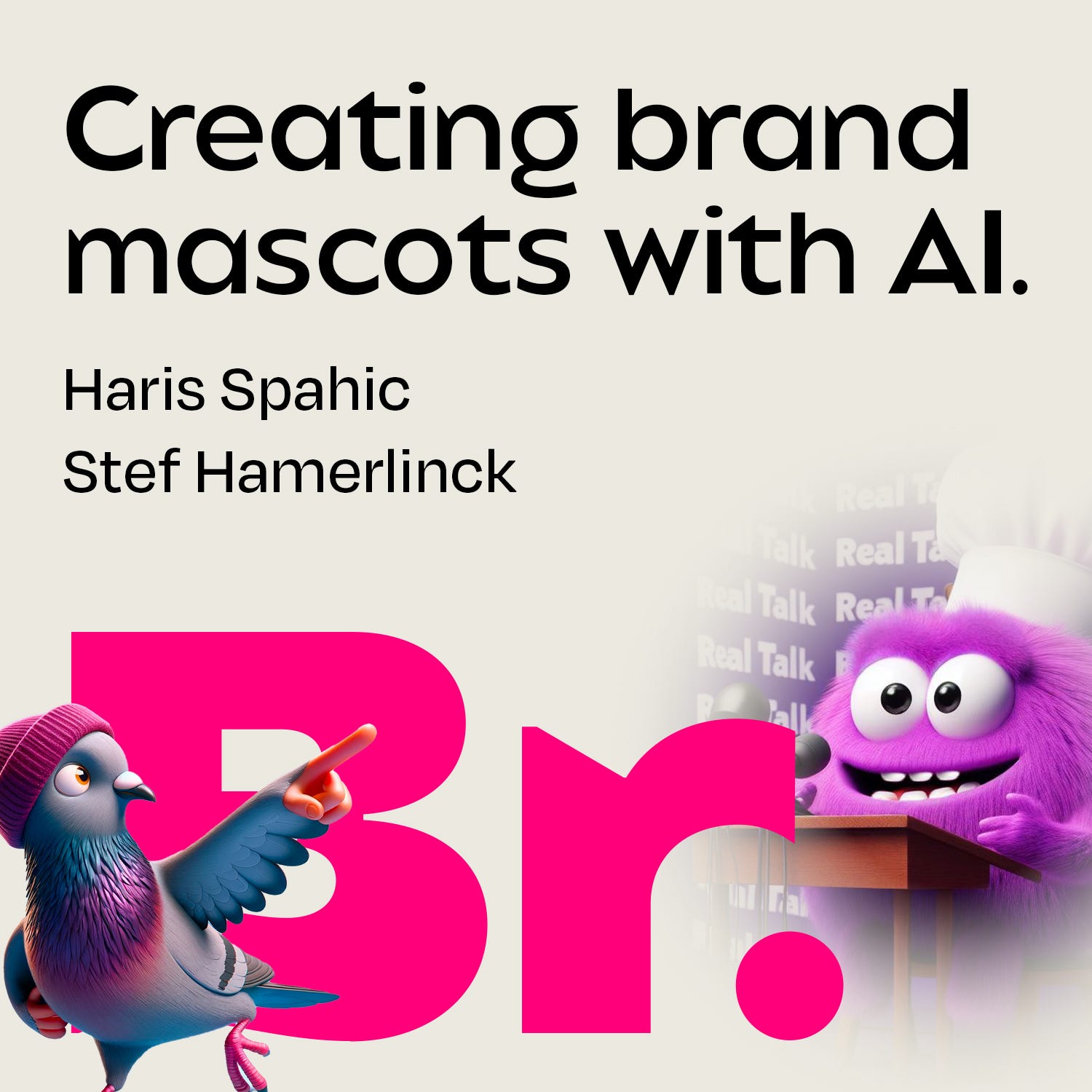 Creating brand mascots with AI