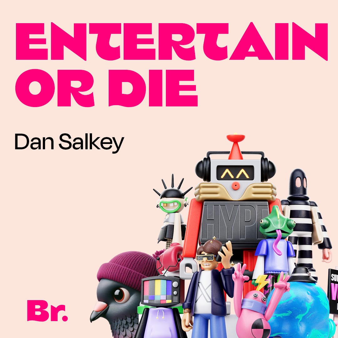 Entertain or die with Dan Salkey