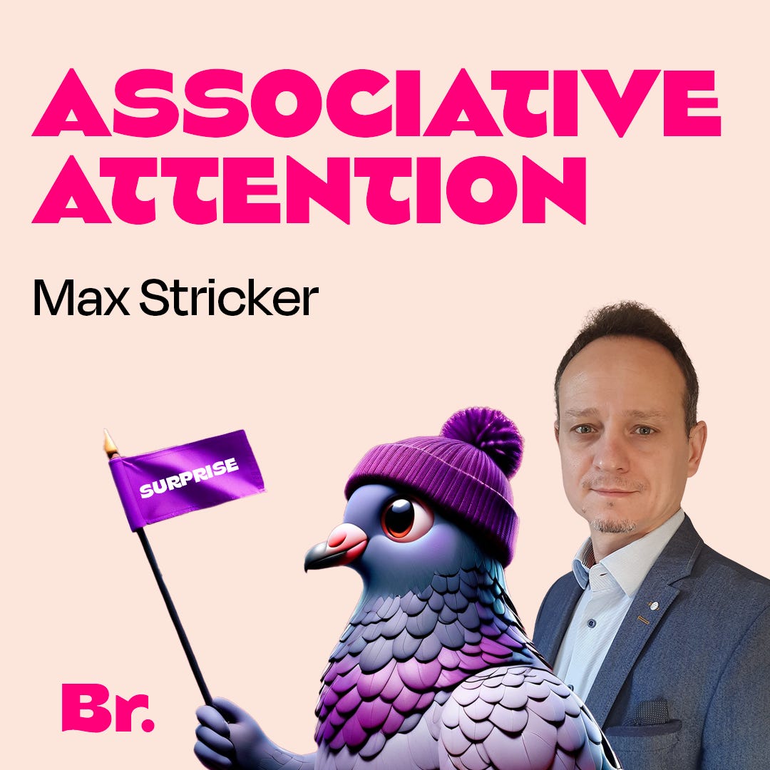 Associative attention with Max Stricker