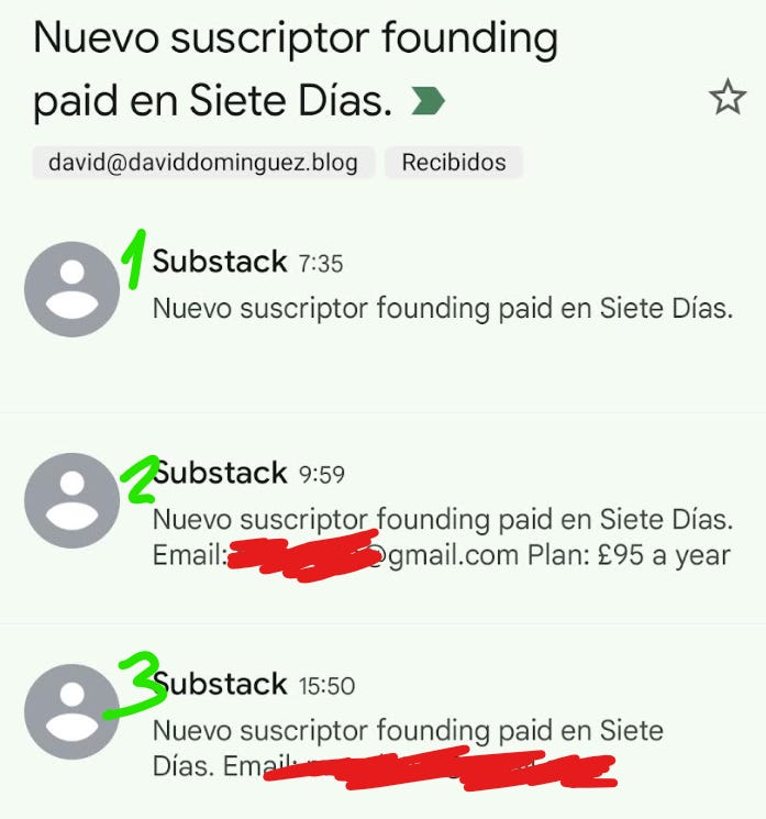 Portada de Crecer en Substack