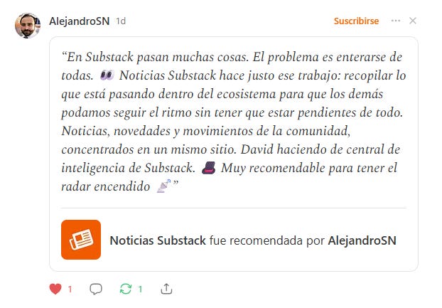 Portada de Crecer en Substack