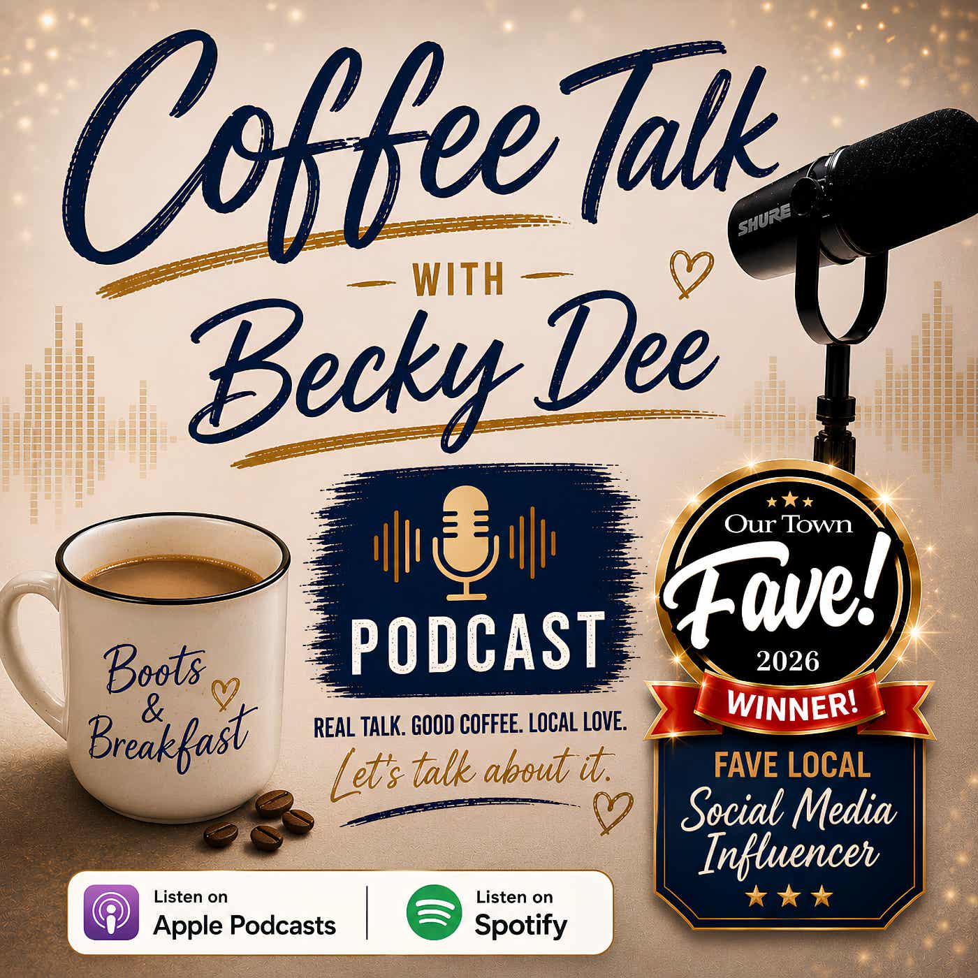 Coffee Talk with Becky Dee podcast artwork