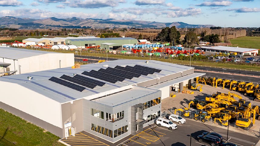 Mini-Hoon: Big solar meets big new warehouses