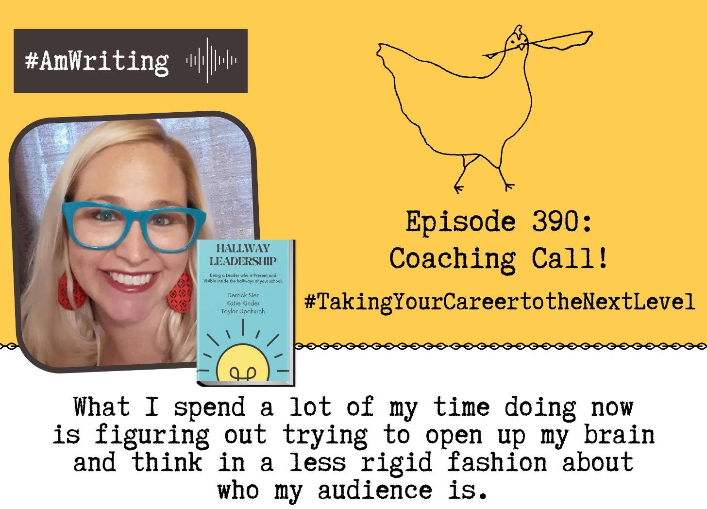 Coaching call with author, educator & speaker Katie Kinder