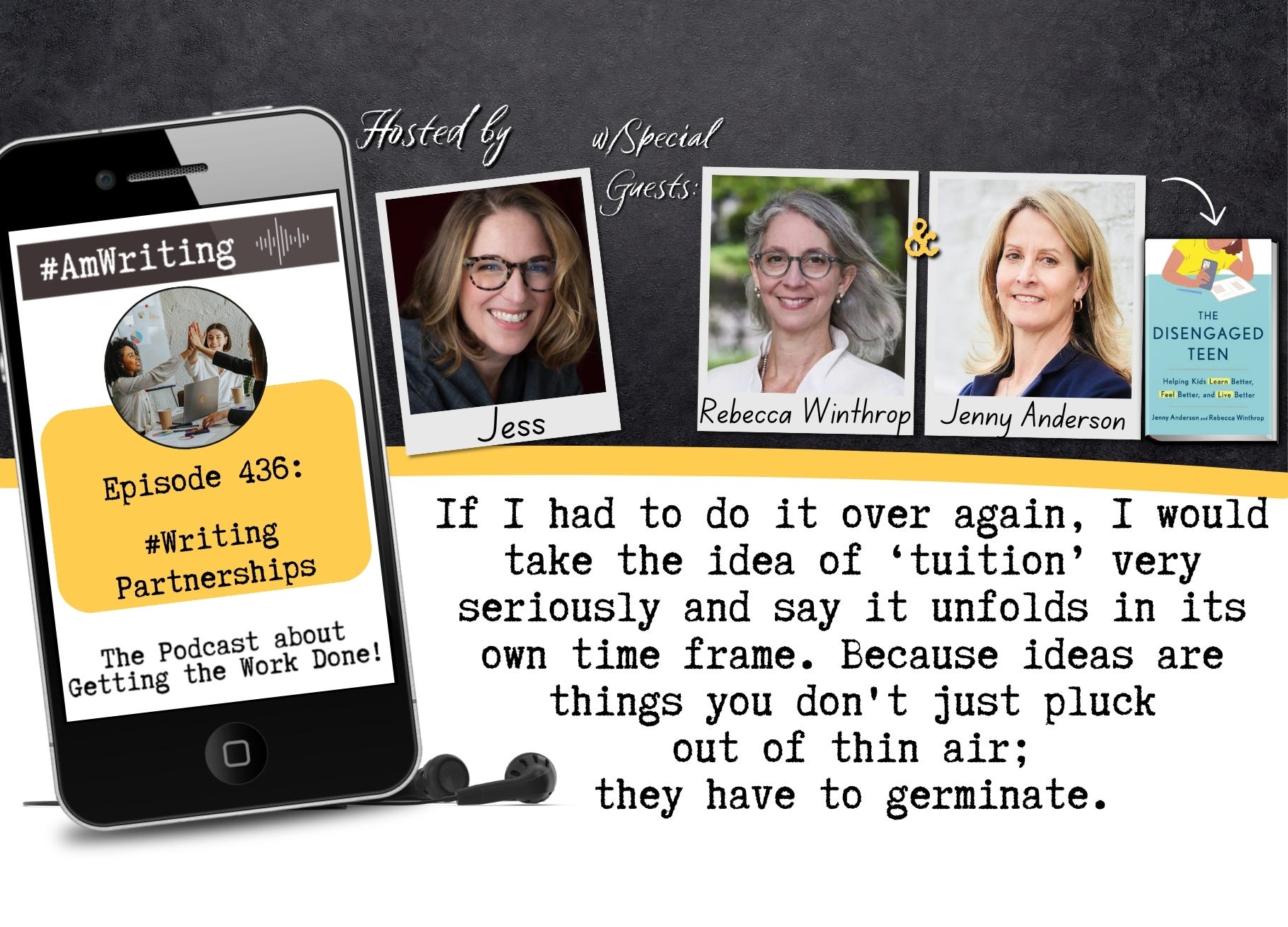 Writing Partnerships with Rebecca Winthrop and Jenny Anderson