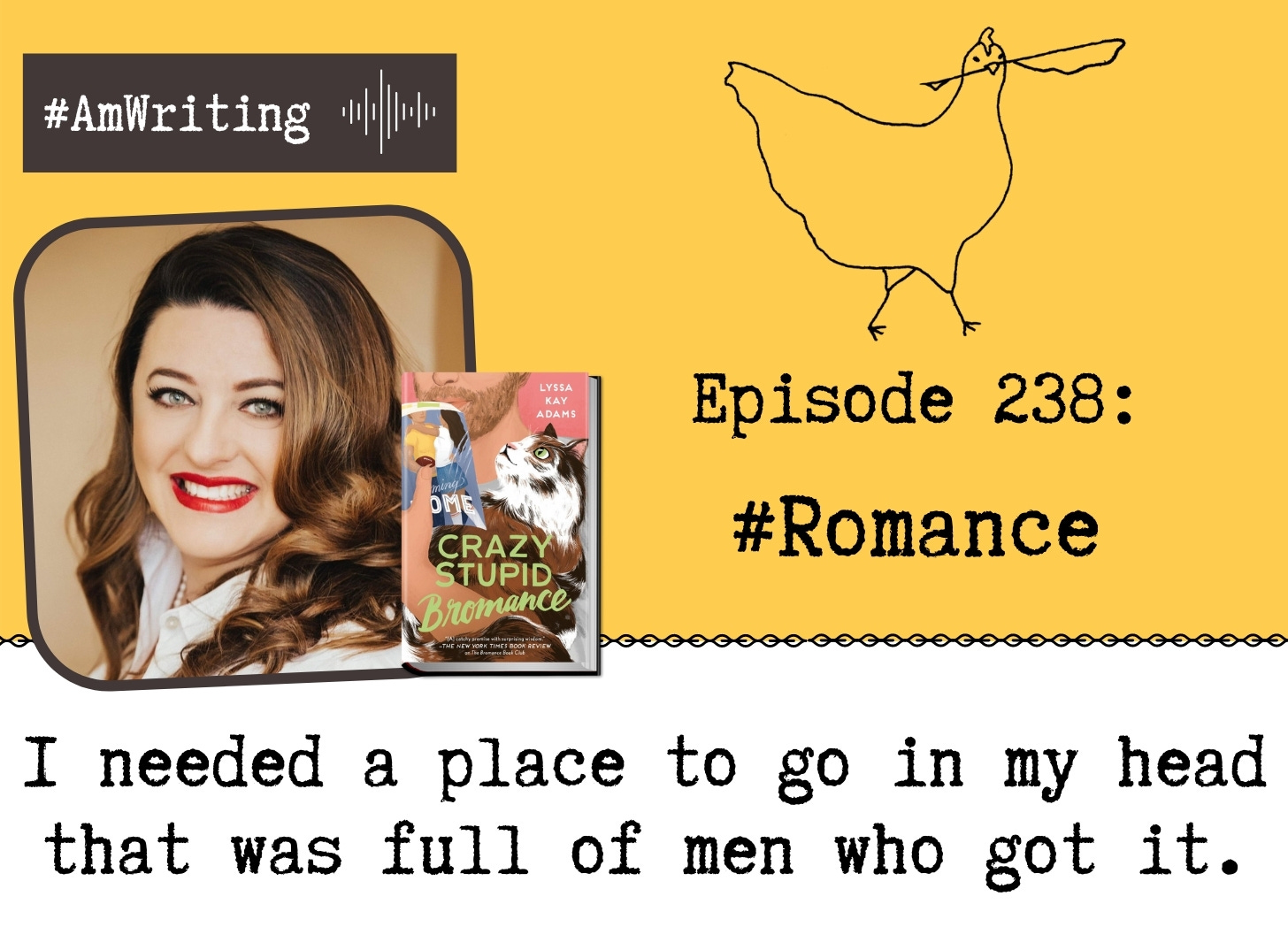 Episode 238 Turning #Romance on Its Head with  Lyssa Kay Adams