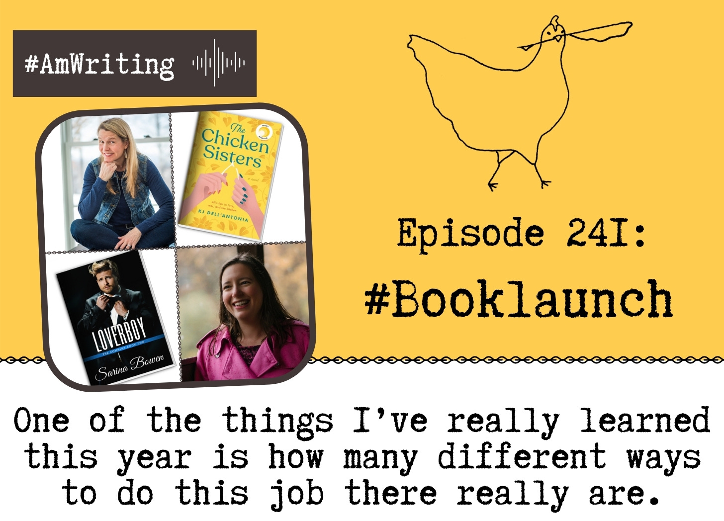 Episode 241: Big #Booklaunch Day