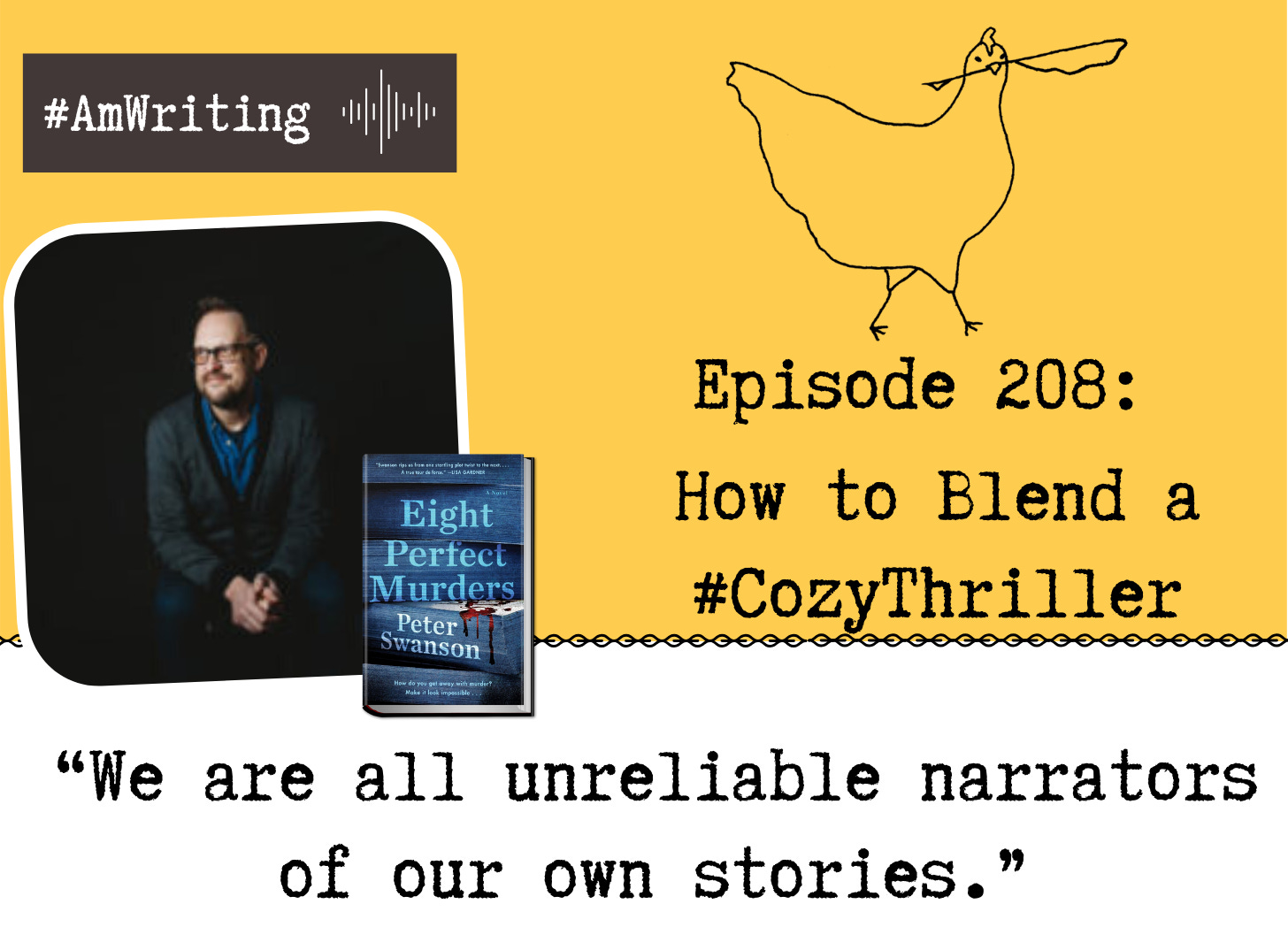 Episode 208 How to Blend a #CozyThriller 