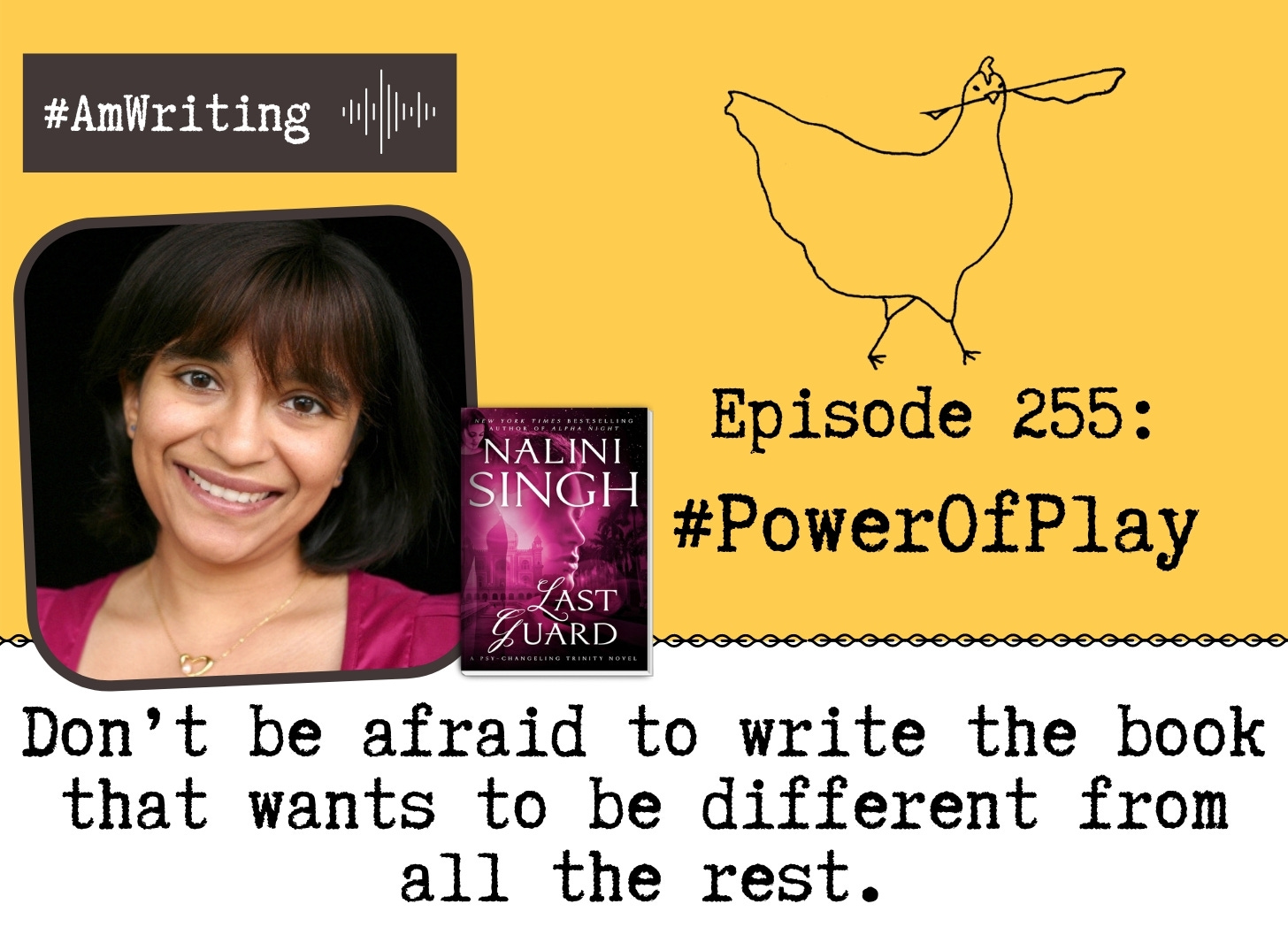 Episode 255 The Power of Writing as Play with Nalini Singh