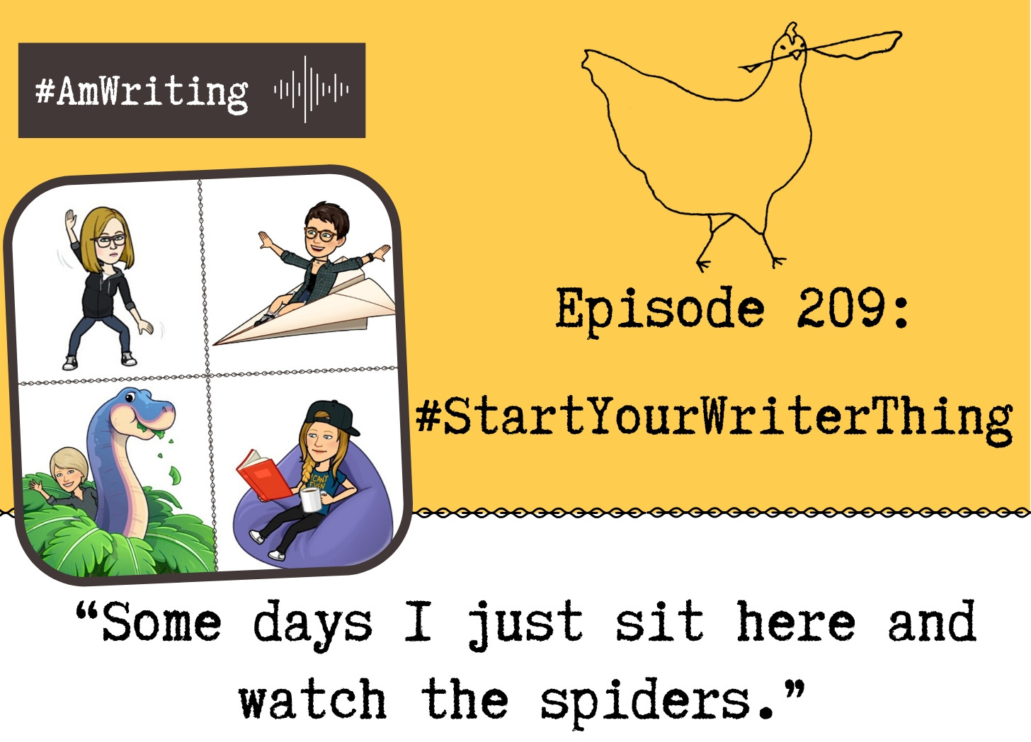 Episode 209 #StartYourWriterThing 