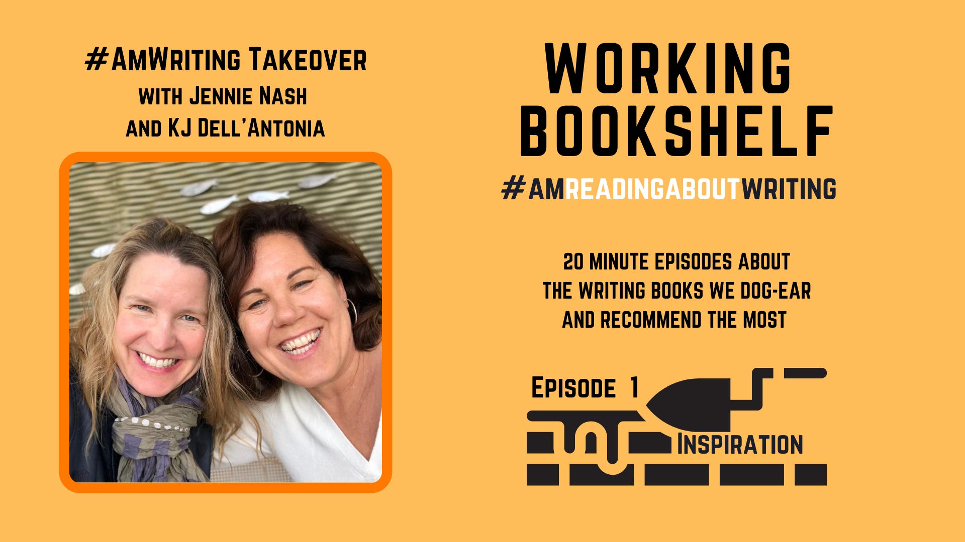 Episode 269: Finding #Inspiration on the Writer's Bookshelf