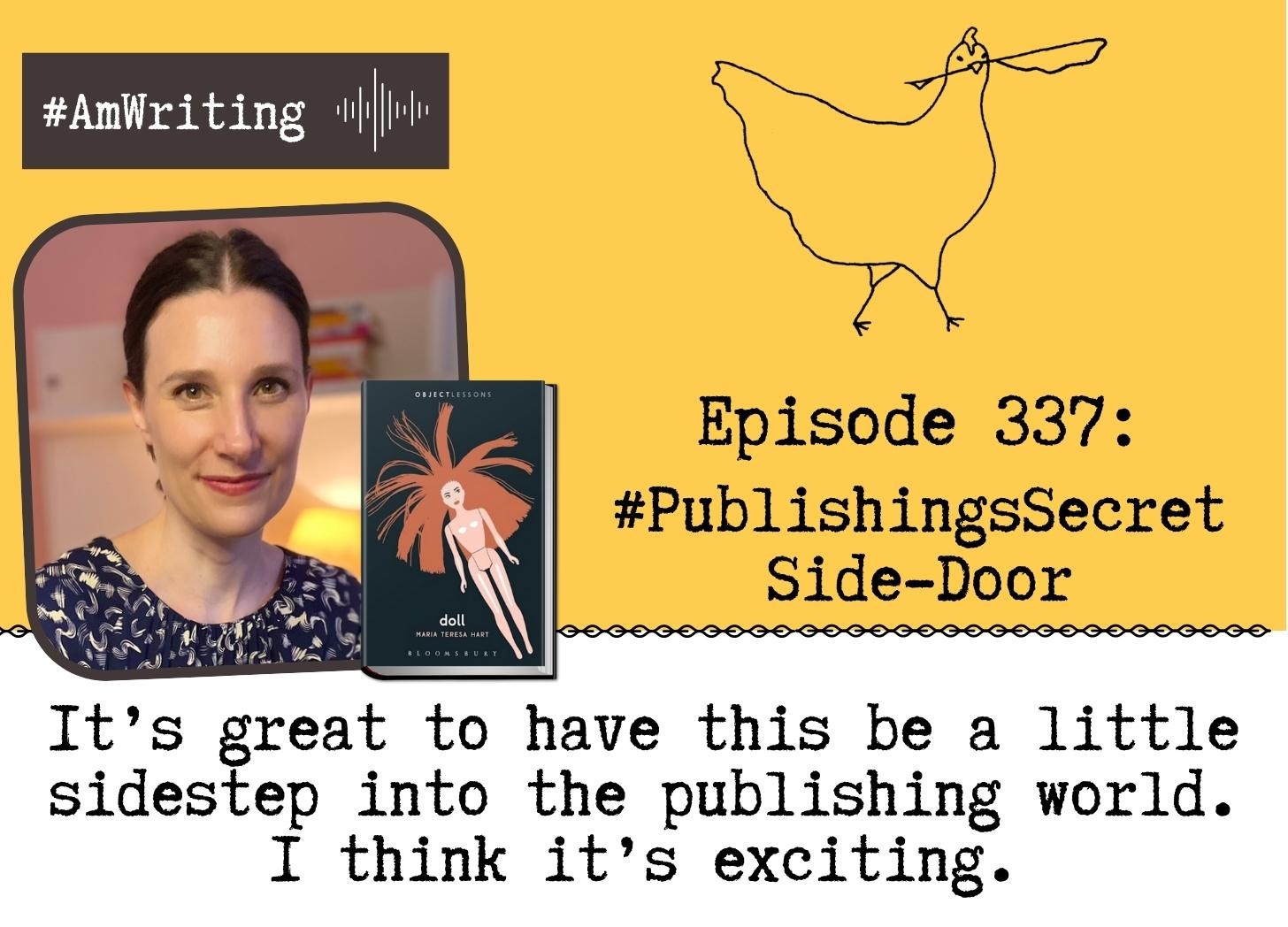 Publishing's Secret Side-Door: Episode 337 Writing Object Lessons and Books-for-series with Maria Teresa Hart