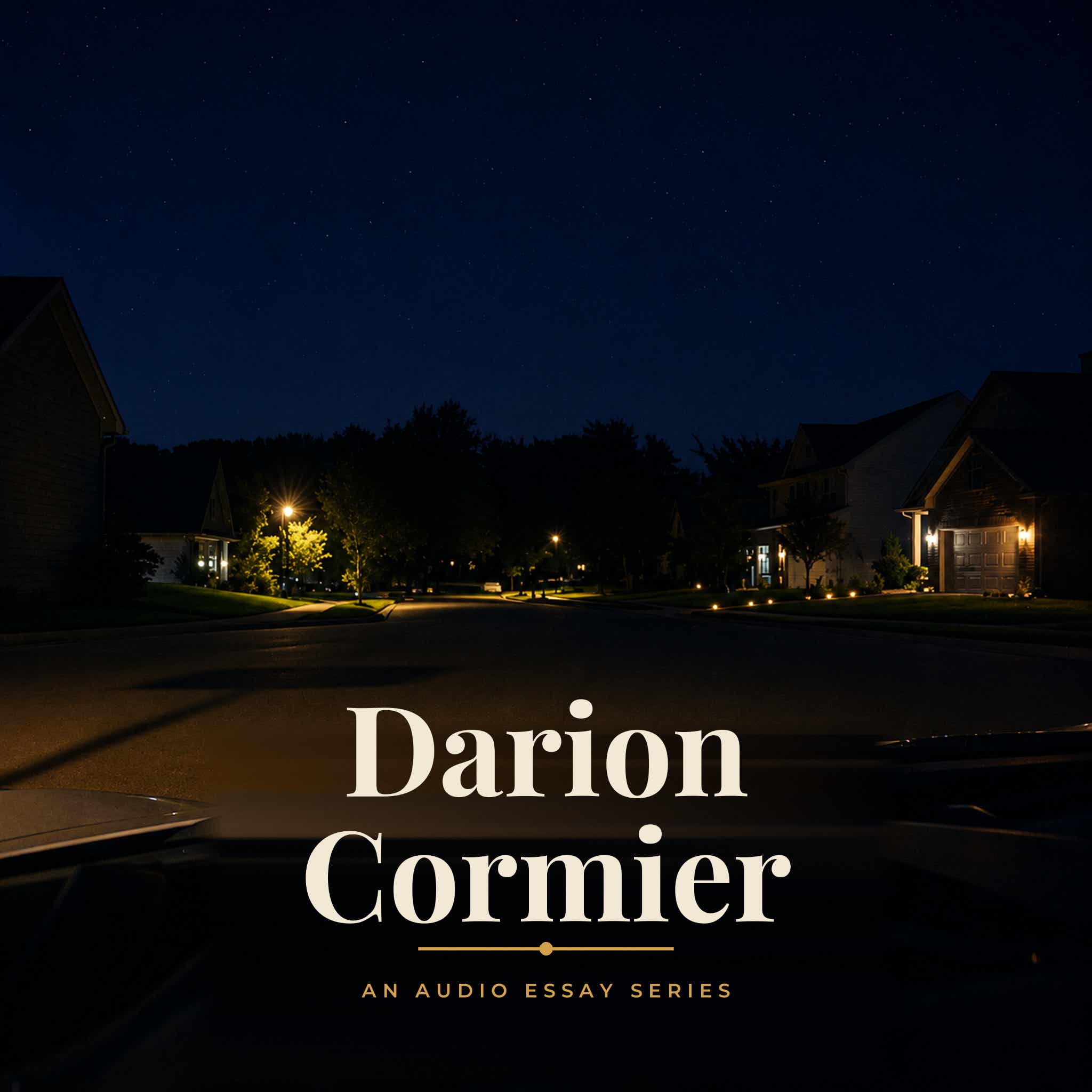 Darion Cormier podcast artwork