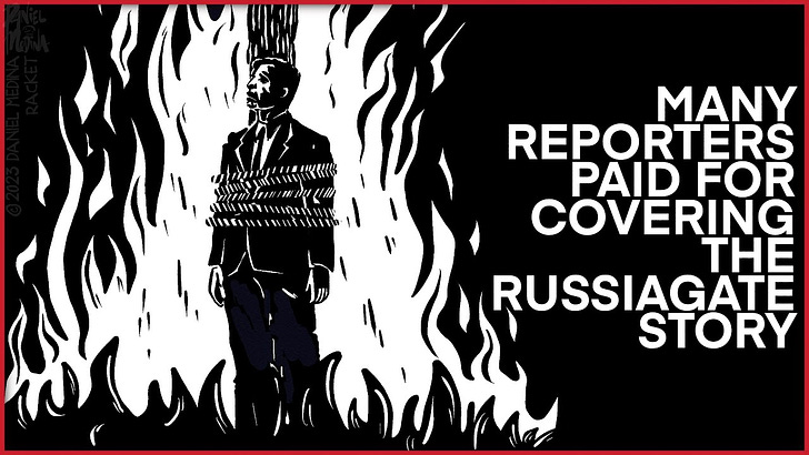 Listen to This Article: Many Reporters Paid for Covering the Russiagate Story