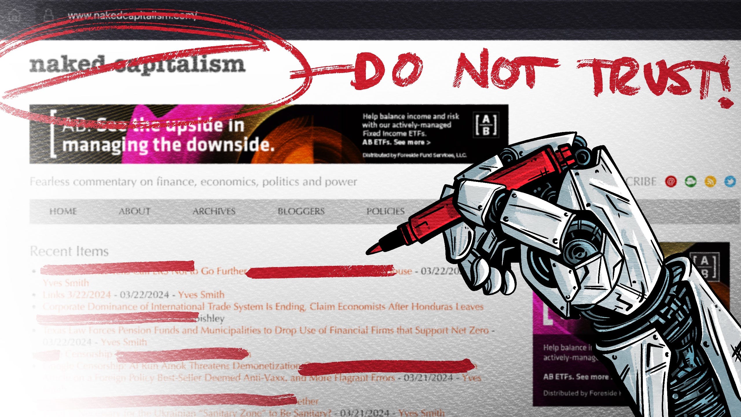Listen to This Article: Meet the AI-Censored? Naked Capitalism