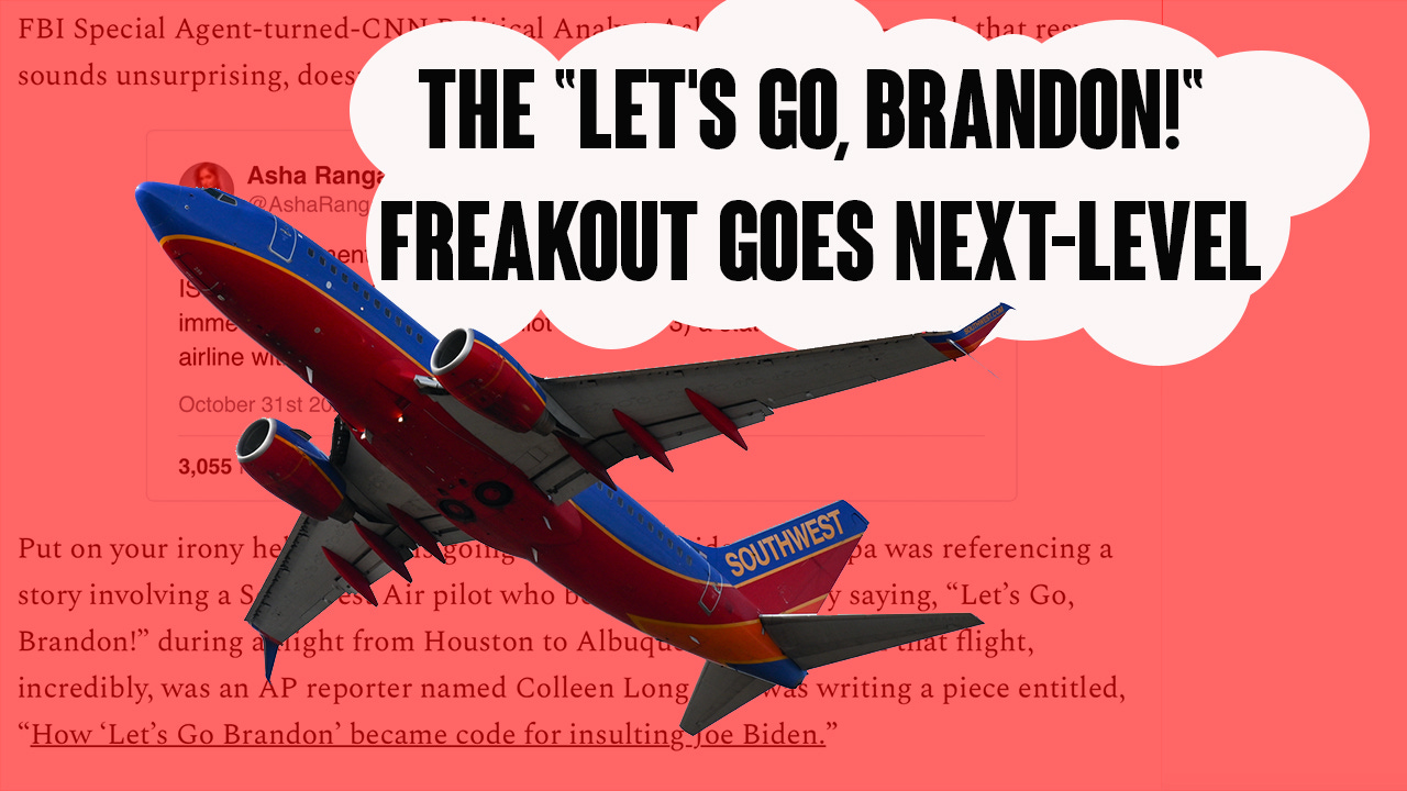 Cover image for Listen to This Article: The "Let's Go, Brandon!" Freakout Goes Next-Level
