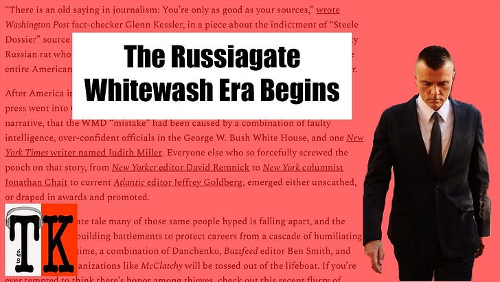 Cover image for Listen to This Article: The Russiagate Whitewash Era Begins 
