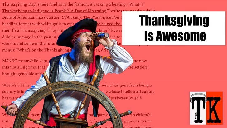 Cover image for Listen to This Article: Thanksgiving is Awesome