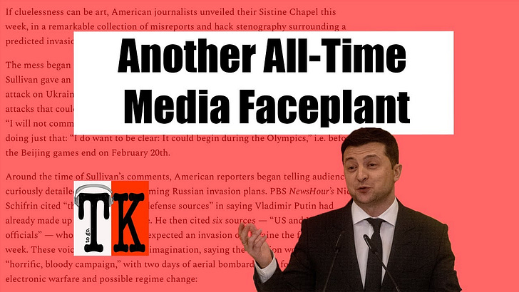 Listen to This Article: Another All-Time Media Faceplant