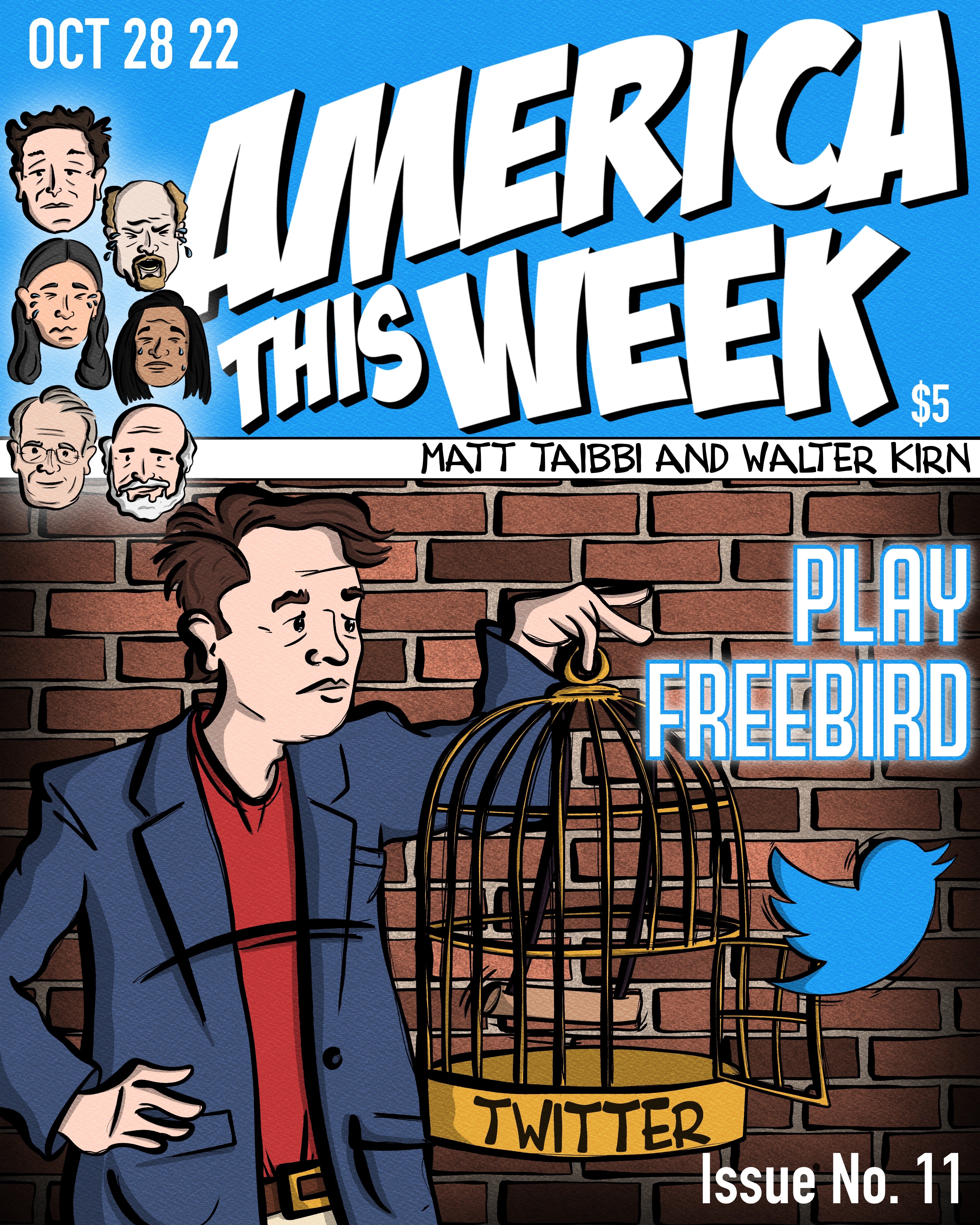 Episode 11 : ”America This Week,” with Matt Taibbi and Walter Kirn