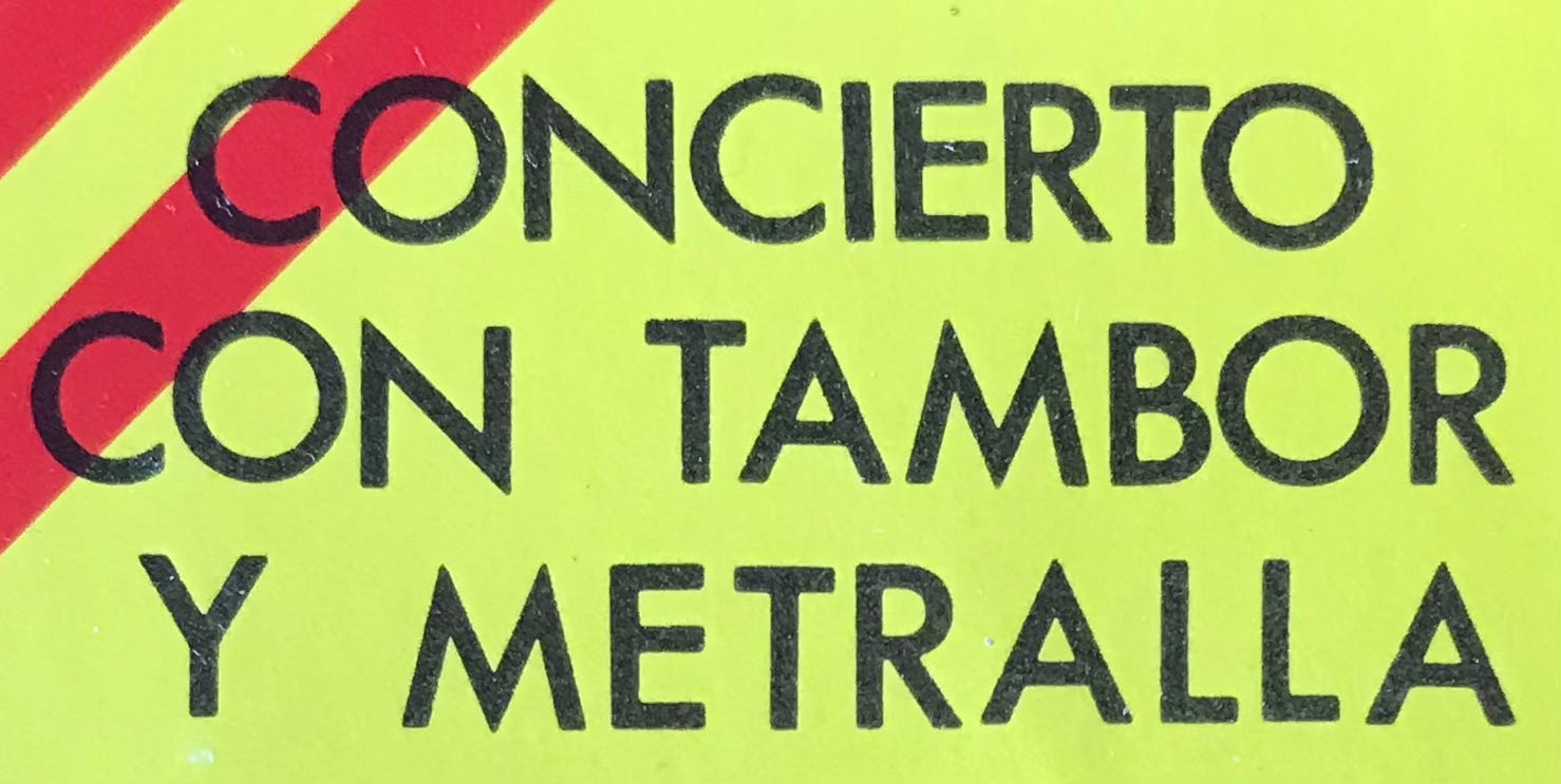 Concierto Con Tambor Y Metralla, Side One episode artwork