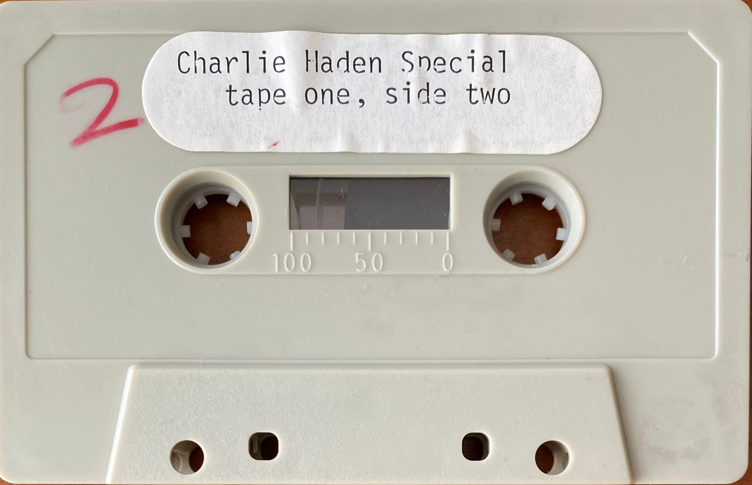 Charlie Haden Special / Cassette One Side Two episode artwork