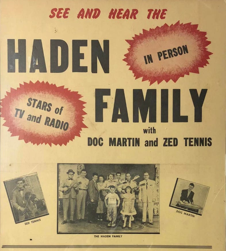 The Haden Family with Doc Martin & Zed Tennis episode artwork