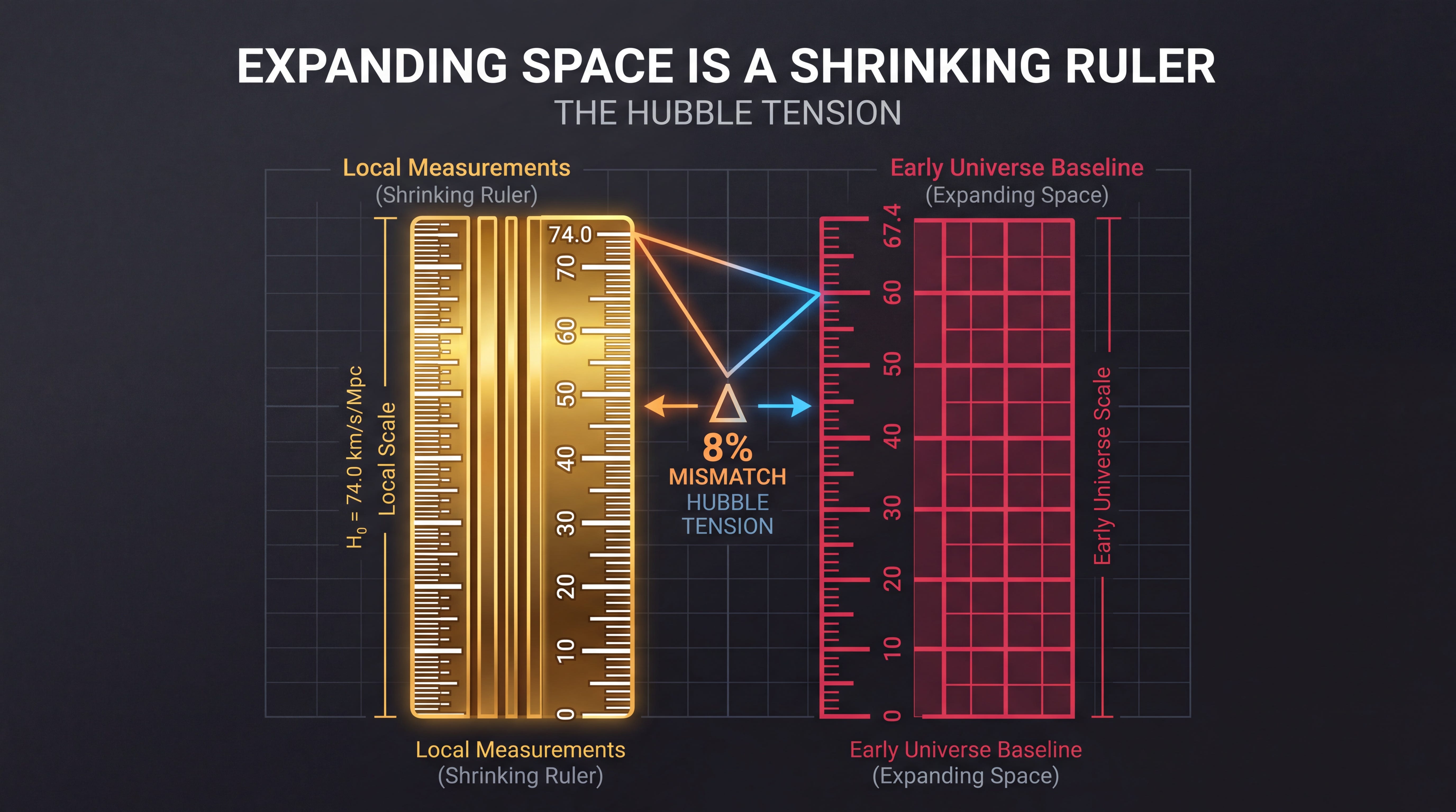 Expanding Space is a Shrinking Ruler episode artwork