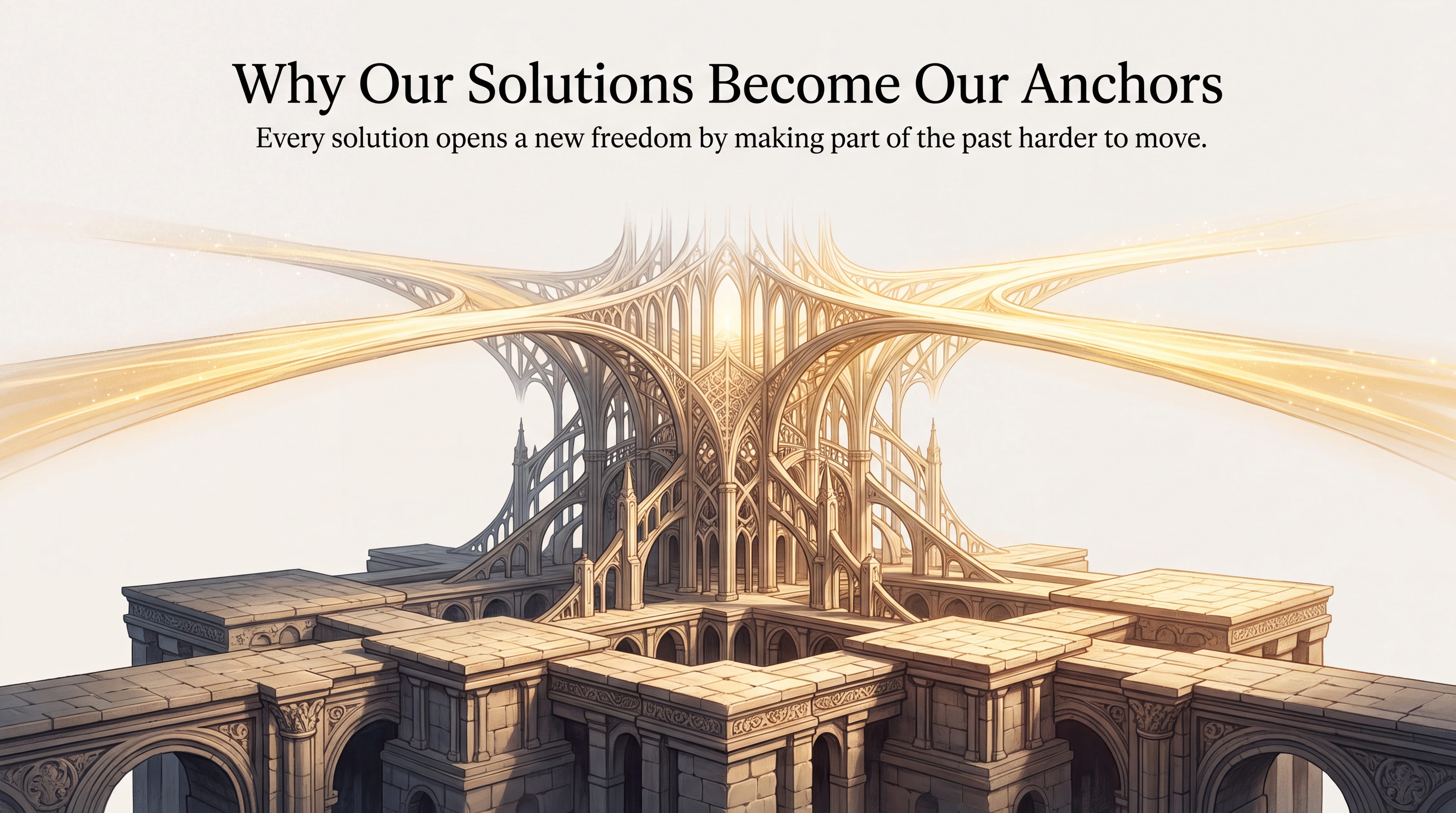 Why Our Solutions Become Our Anchors episode artwork