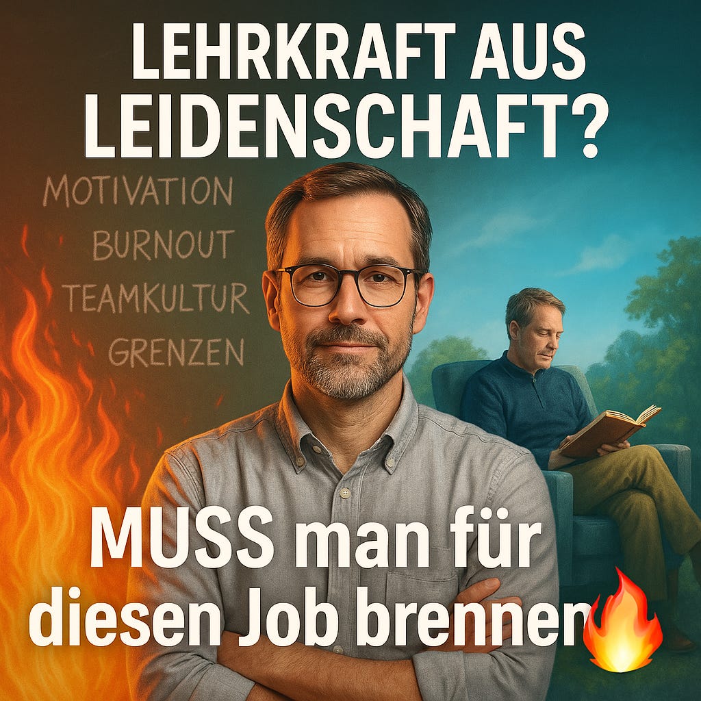 Lehrkraft aus Leidenschaft? MUSS man für diesen Job brennen?🔥 // Ein ehrliches Gespräch! #111 episode artwork
