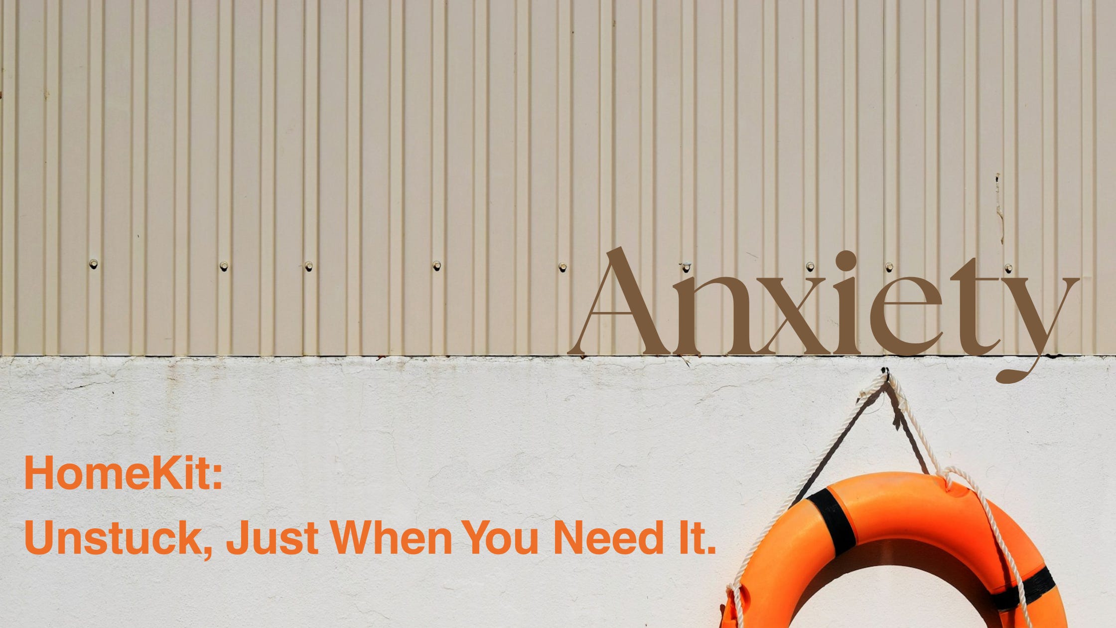 HomeKit: Helping Your Clients Get Unstuck (Part I of VI: Anxiety)⭕️