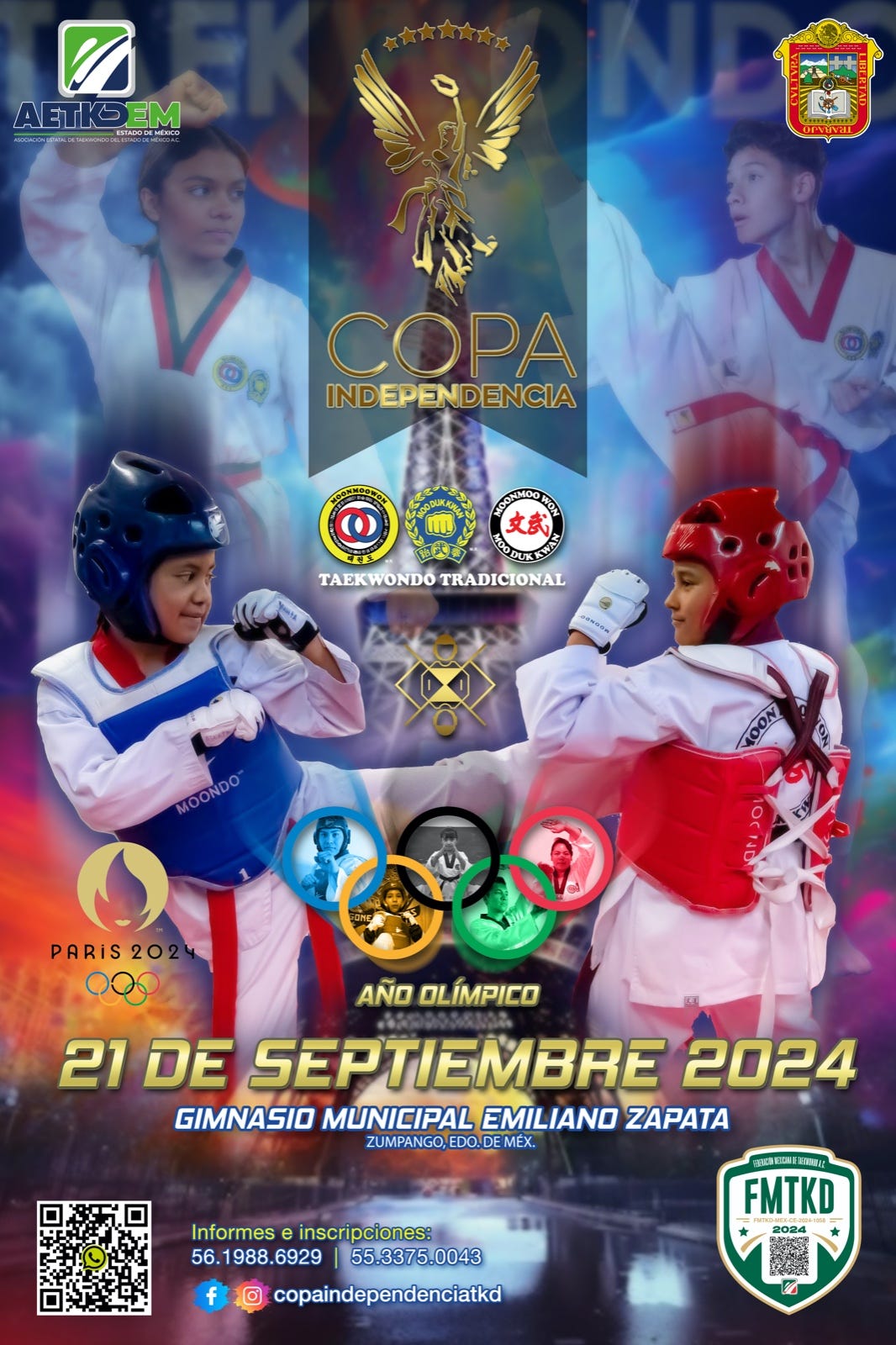 🏆7 Copa Independencia 2024 Edo. Mex Zumpango #MoonMooWonMooDukKwan