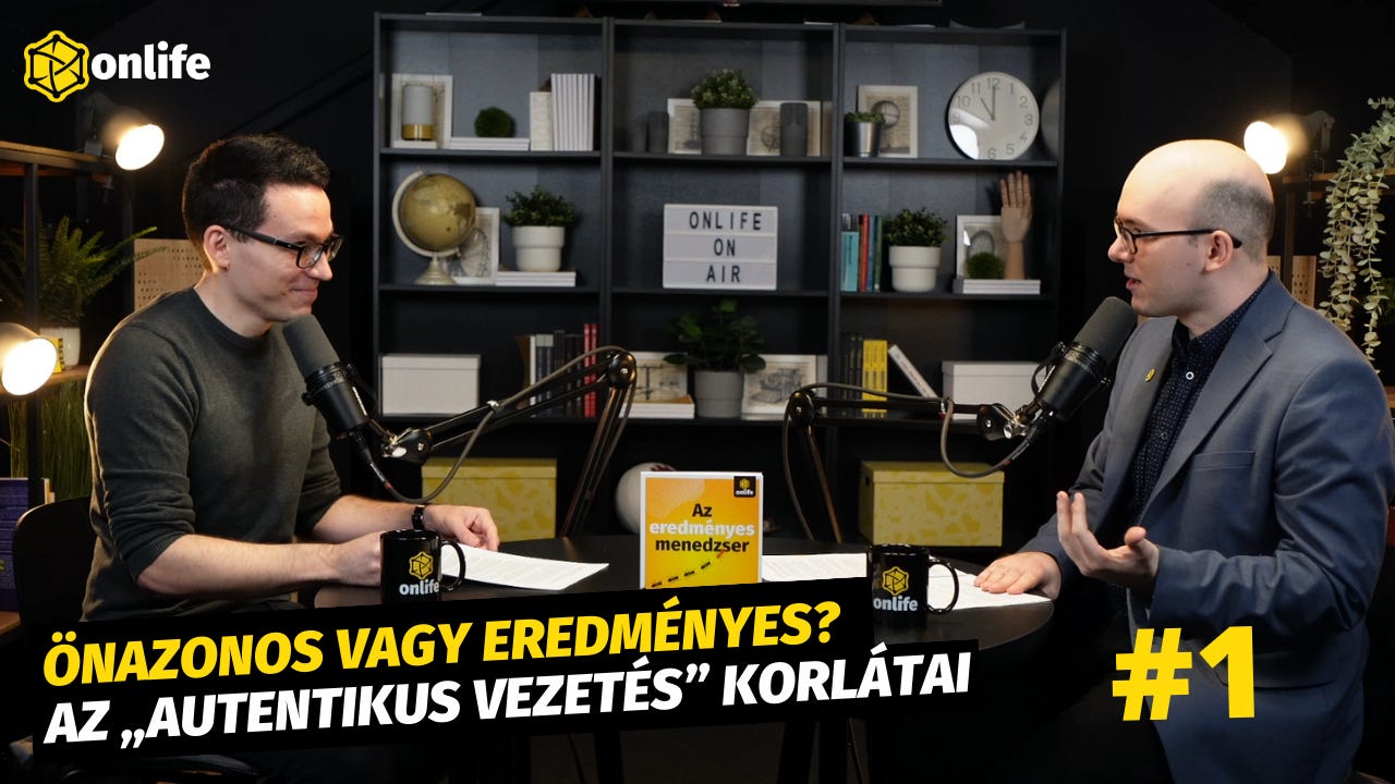Önazonos vagy eredményes? Az „autentikus vezetés” korlátai (1. rész) (#128) episode artwork