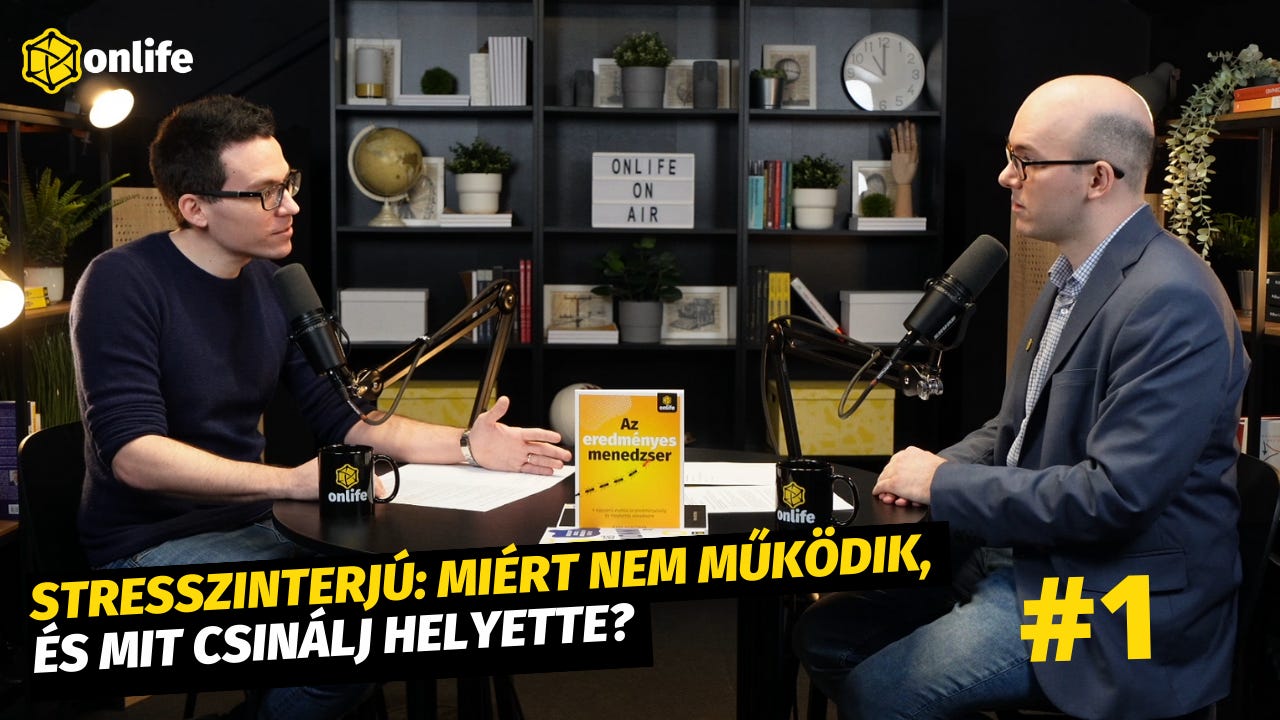 Stresszinterjú: miért nem működik, és mit csinálj helyette? (1. rész) (#130) episode artwork