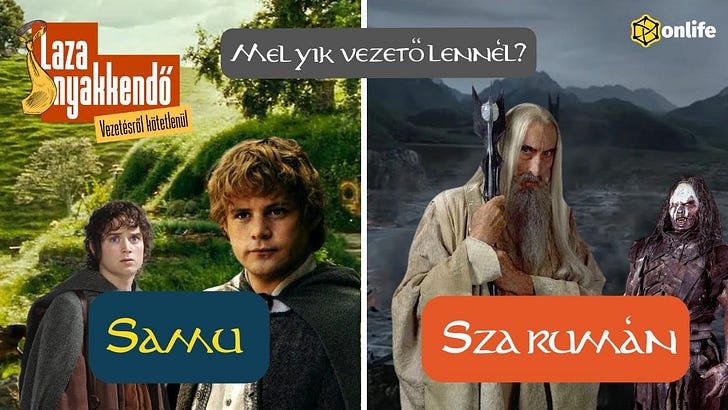 Laza nyakkendő │ Vezetésről kötetlenül