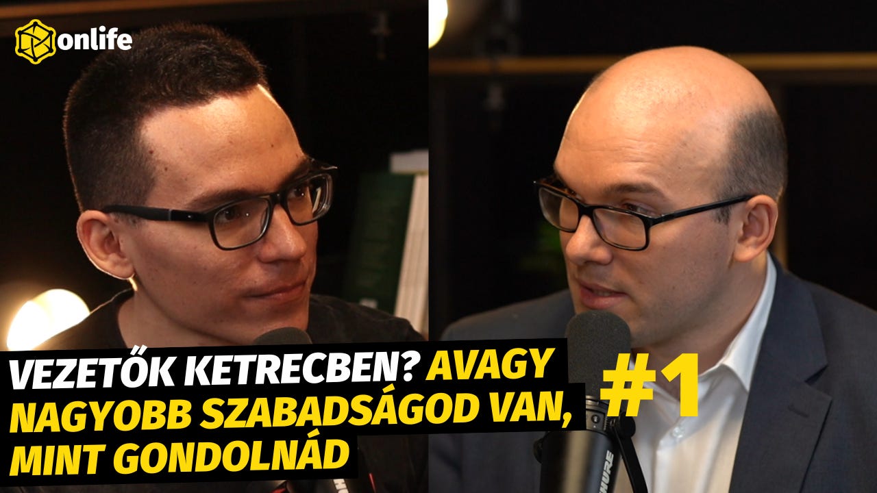 Vezetők ketrecben? Avagy nagyobb szabadságod van, mint gondolnád (1. rész) (#104) episode artwork