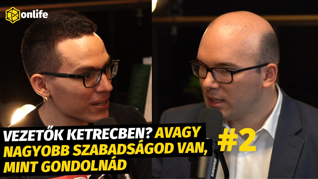 Vezetők ketrecben? Avagy nagyobb szabadságod van, mint gondolnád (2. rész) (#105) episode artwork