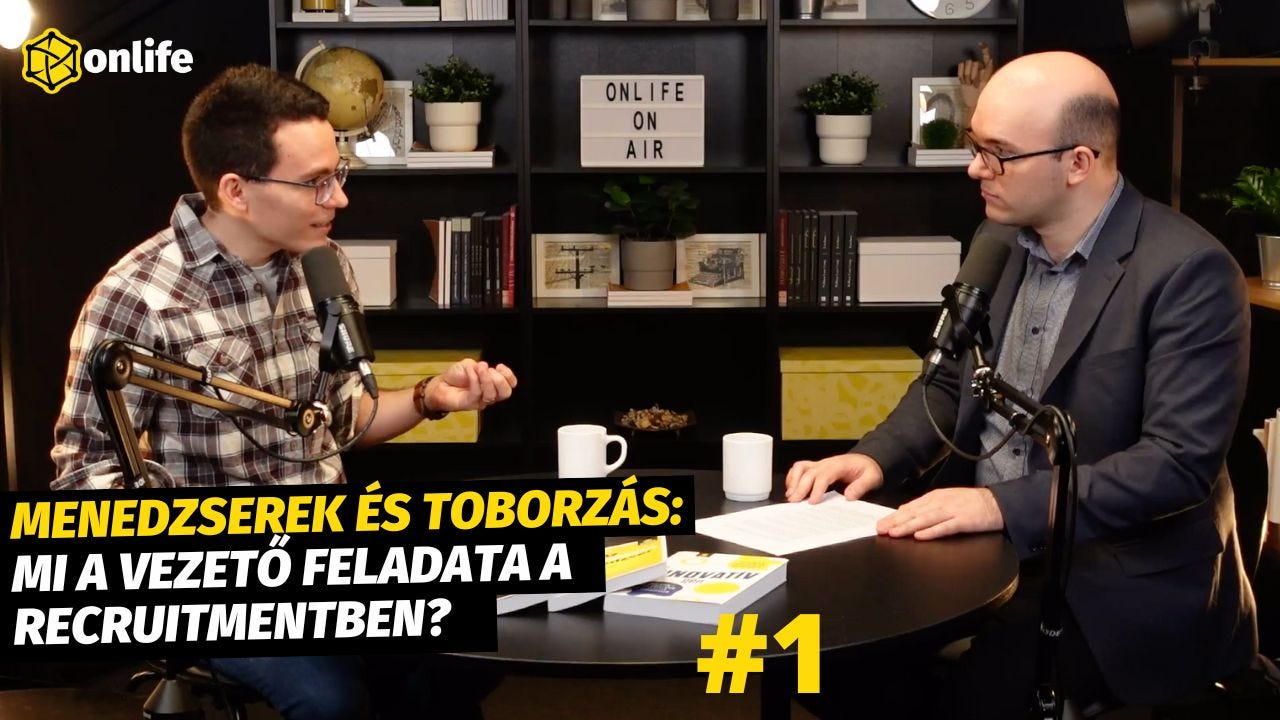 Menedzserek és toborzás: mi a vezető feladata a recruitmentben? (1. rész) (#111)  episode artwork