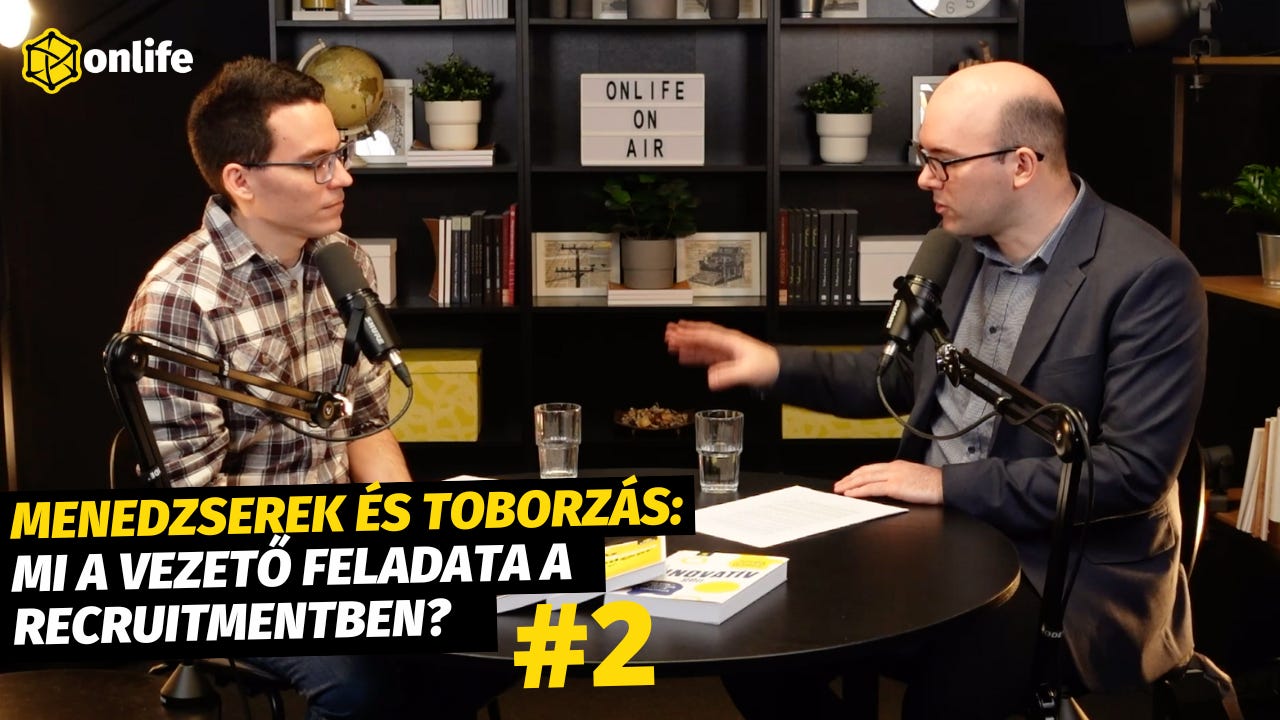Menedzserek és toborzás: mi a vezető feladata a recruitmentben? (2. rész) (#112) episode artwork