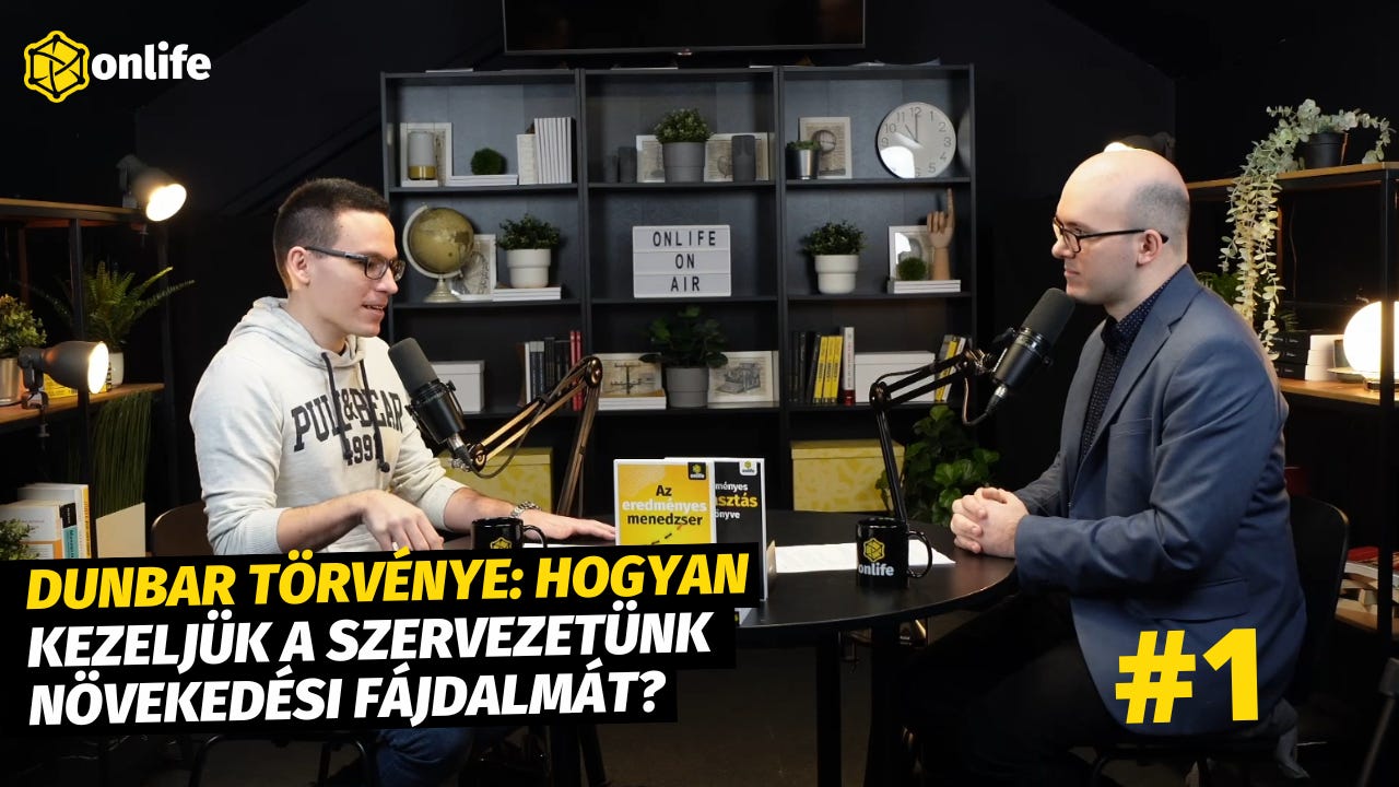 Onlife Menedzsment Podcast