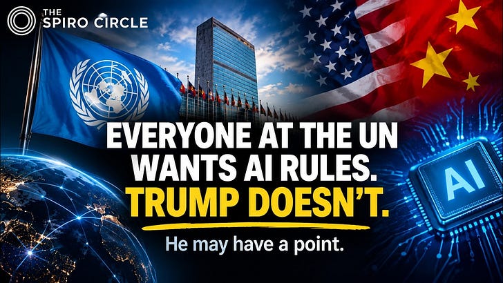Everyone at the UN wants AI rules except Trump (and he might be right) - #0102, Alexander Piskunov Everyone at the UN wants AI rules except Trump (and he might be right) - #0102, Alexander Piskunov